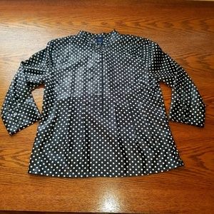 GAP Tunic Top Polka Dot Size Small